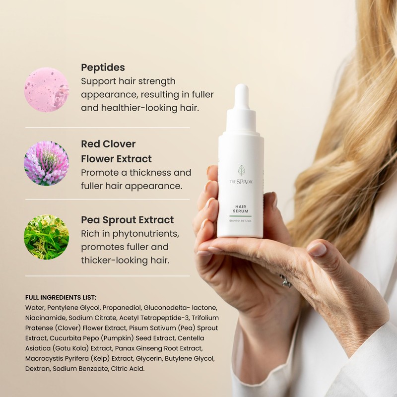 The Spa Dr. Hair Serum - Clean Hair Thickening Serum