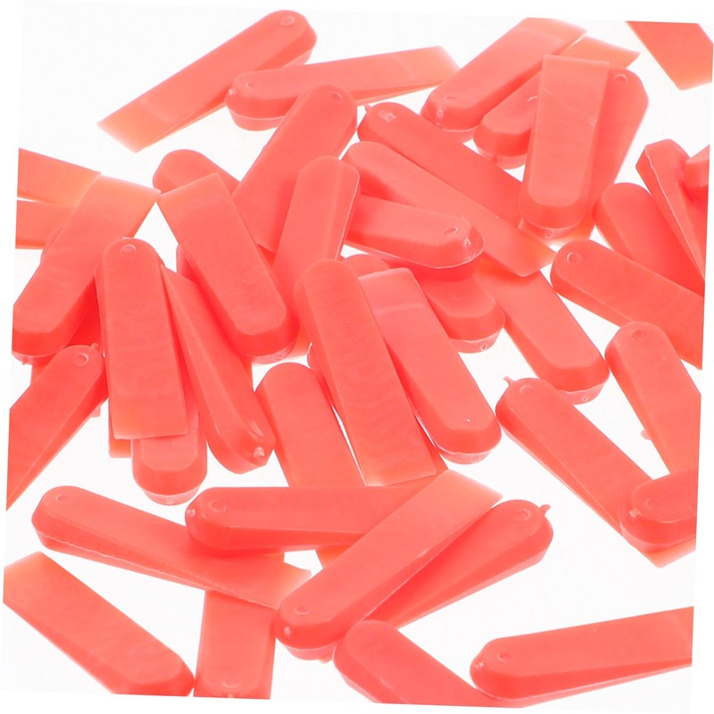 Operitacx 100Pcs Tile Leveling Wedges Durable Plastic Spacers for Precise