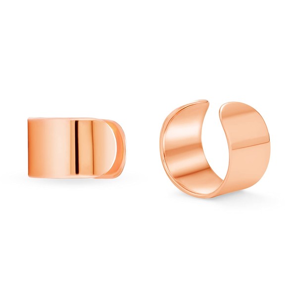 Minimalist Geometric Clip On Wrap Helix Plain Band Tiny Cartilage