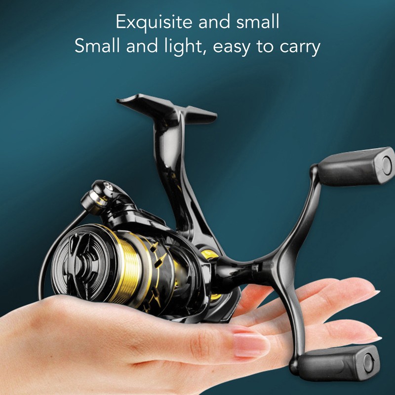Fishing Reel Powerful Double Rocker Arm Metal Spinning Wheel for