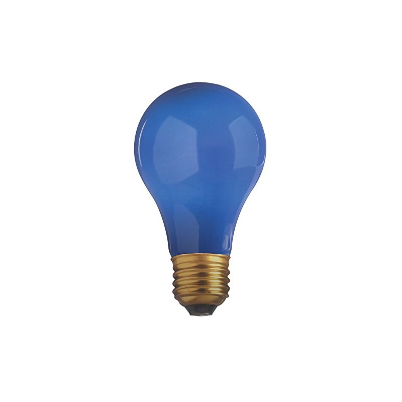 Satco S6092 - 25 Watt Light Bulb - Opaque Blue