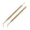 2pcs Eyelash Lift Separator Tools Double Headed Stainless Steel Lash