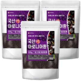 Domestic aronia pills 500g 3 packs / 국산 아로니아환 500g 3개