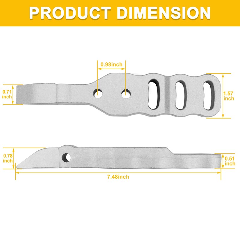 576452801 Drive Control Mount, 2 Pack Handle Mount Drive Control