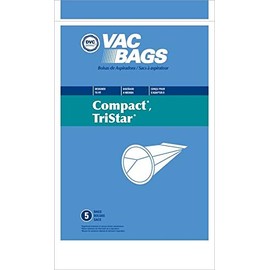 DVC Compact Tristar Canister Vacuum Cleaner Bags Made in USA [ 15 Bags ]