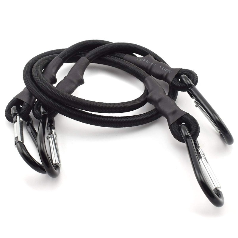 CM Hardware 60cm x 8mm Stretch Cord and Carabiner Hook