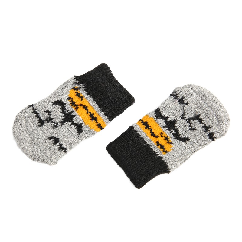5 Pairs Christmas Dog Socks Cotton Scratch Resistant Prevent Slipping