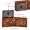 Cochoa Wallet for Men's RFID Blocking Real Leather Bifold Stylish