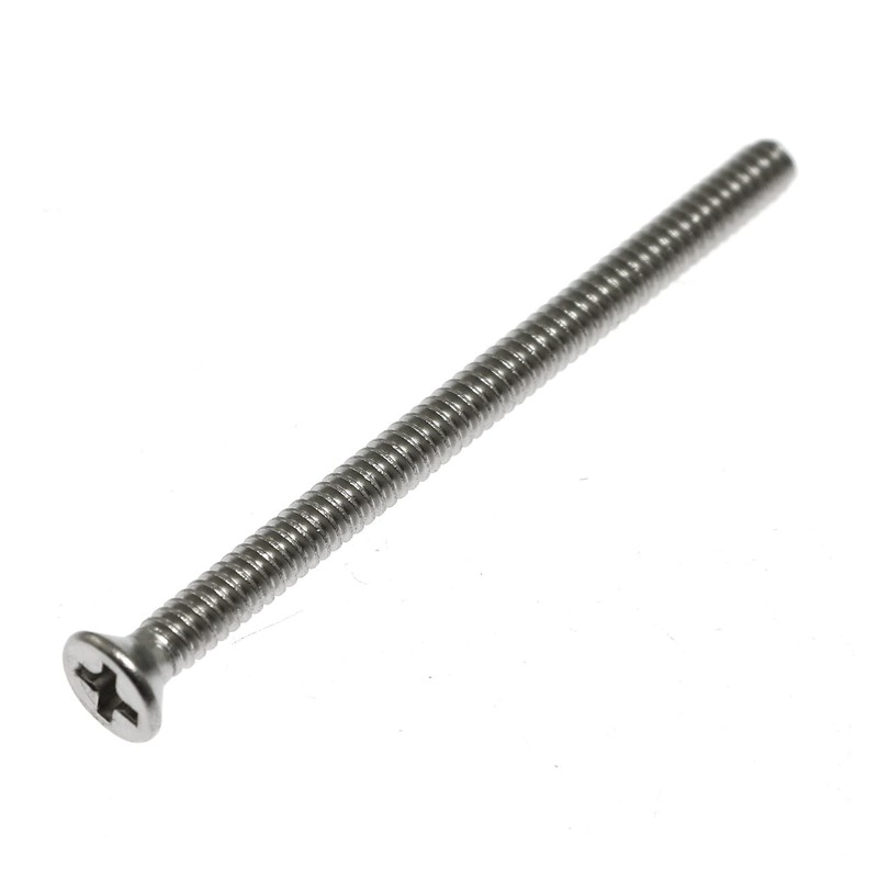 Extra Long Outlet Screws Maxmoral 50pcs 6-32 x 2 Inches