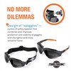 ToolFreak Spoggles - Safety Glasses & Protective Goggles Combination Smoke
