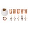 12 Pcs Set 52582 Electrode 51313 P1.0 Nozzle 60432 Shield