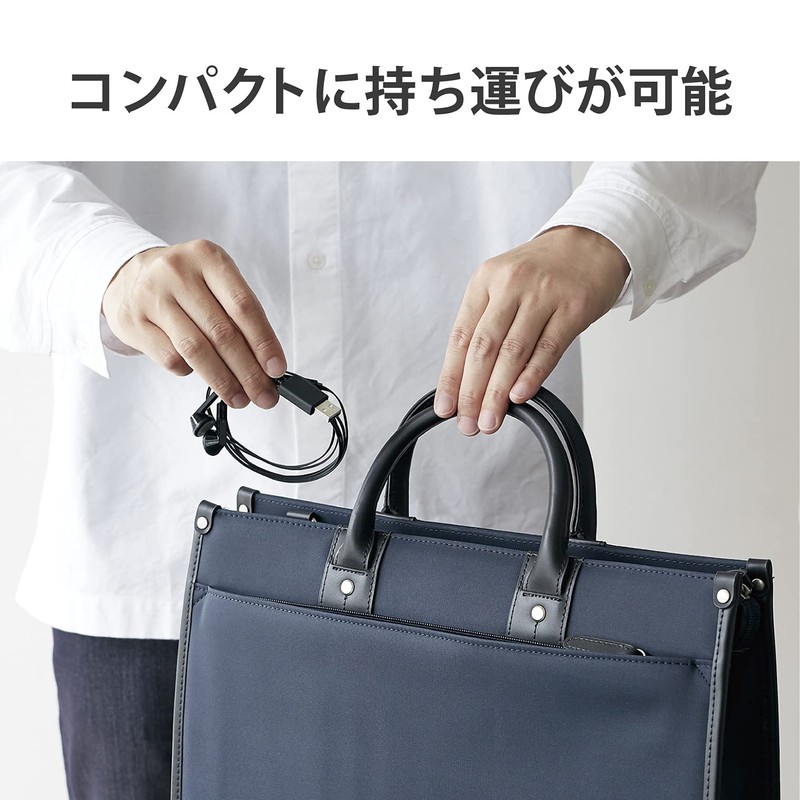 Elecom HS-EP19UBK Headset Earphone Microphone USB Connection Stereo Black