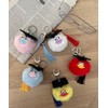 Wigo Graduation Monster, Plush Keychain, School, Cute, Present, Custom Gift,