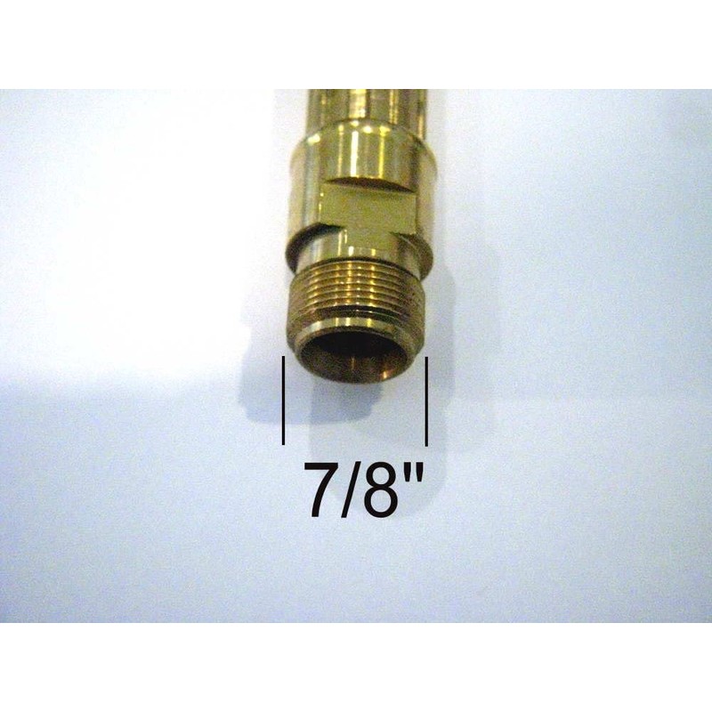 Series 300, 315c Type Torch Handle, 7/8 OD Thread. Oxygen-Acetylene