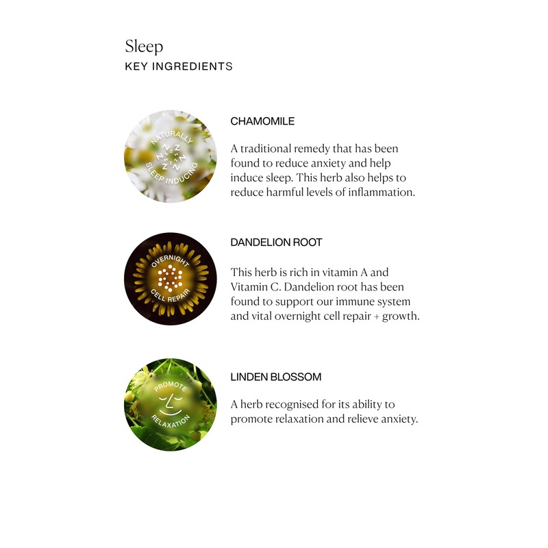 MISSION - Sleep Tea - Herbal Tea with Chamomile &