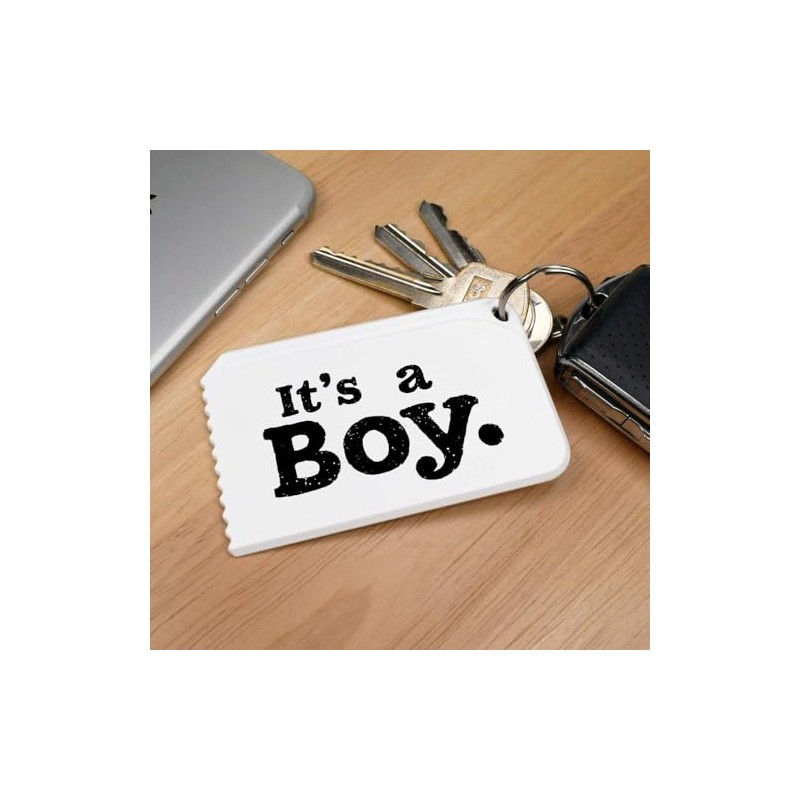 Azeeda 'It's A Boy ' Plastic Ice Scraper (IC00040128)