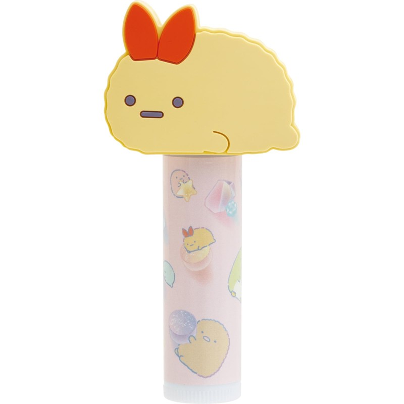 San-X Sumikko Gurashi Lip Cream with Mascot Fluffy Tail (Strawberry