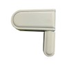 Roto Doorline 108 Flag Door Hinge White Heavy Duty
