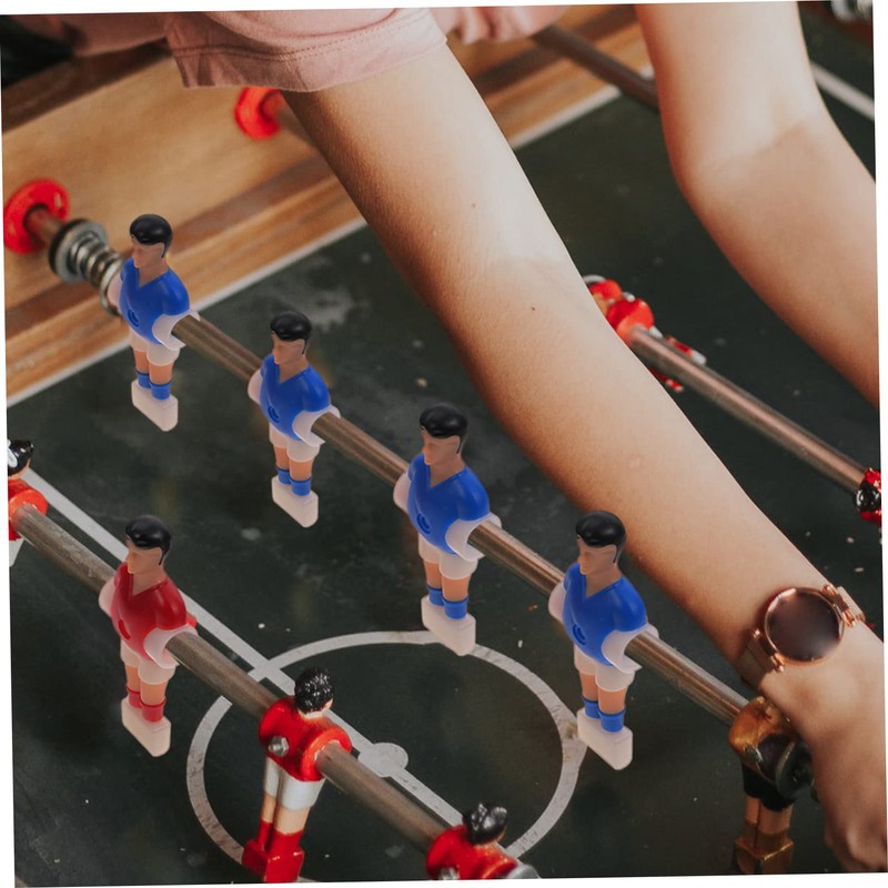 WOONEKY Foosball Men Player Set 11pcs Soccer Game Player Replacement