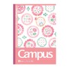 Showa Notebook, Doraemon Notebook, Campus, Dots, A-Ruled, 5 Pack, Japanese