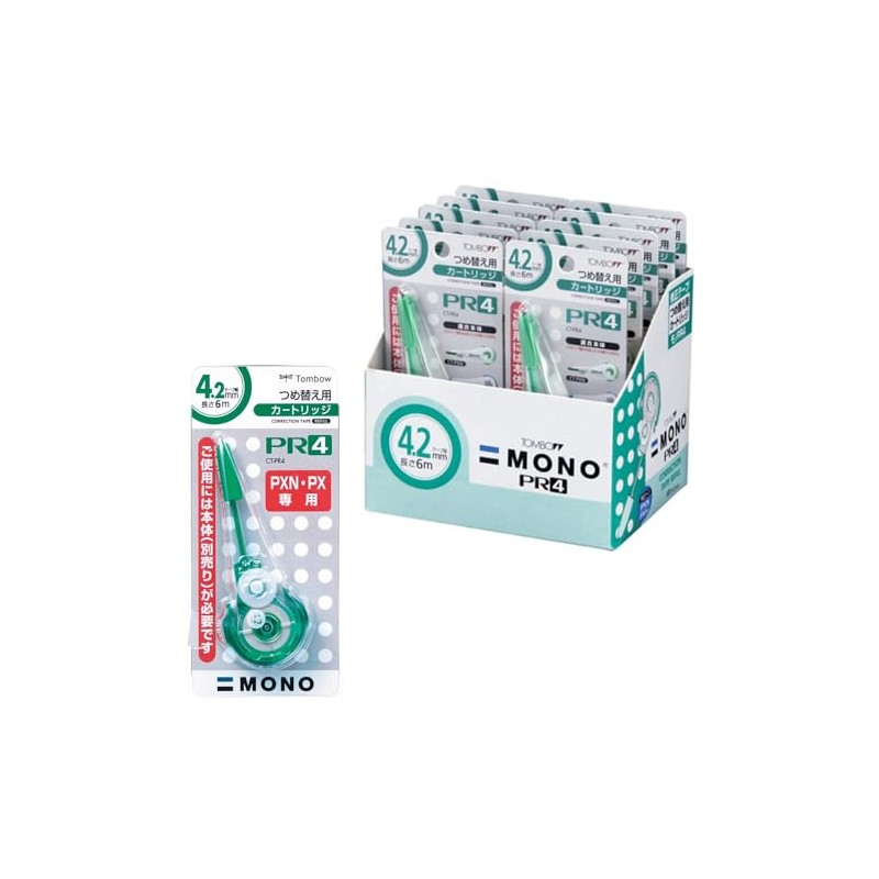 Tombow Pencil Correction Tape for MONO Mono PXN Cartridges 4.2mm