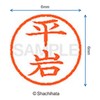 Shachihata Stamp Name 6 Correction Stamp XL-6 Stamp Face 0.2