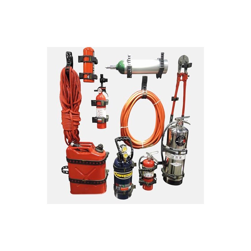 Horntools Quickfist Tool Holder Kit 8-Piece Lashing and Clamping System,