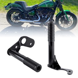 Goldfire Rear Passenger Foot Pegs Crash Bar Frame Slider Motorcycle Highway Pegs Bumper Protector Engine Guard Fits For Harley Softail Street Bob Low Rider Heritage Classic 2018-2023