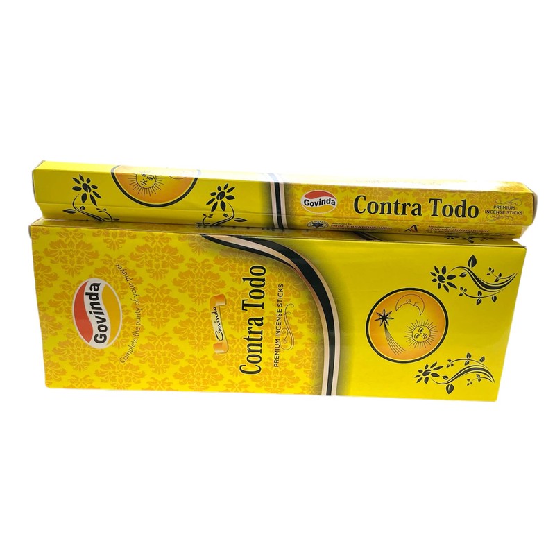 Govinda Incense - Contra Todo - 120 Masala Coated Incense