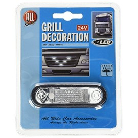 All Ride 871125246822 White For Truck Decorative Grill Light