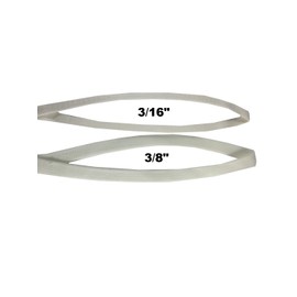 Resco Professional Cordo-Hyde Spinner Show Dog Lead with Built in Swivel and Neck Pad, 3/16-Inch Wide by 56-Inch Long, Black