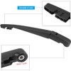 MACHSWON Car Rear Windshield Wiper Blade Arm Set 355mm 14in