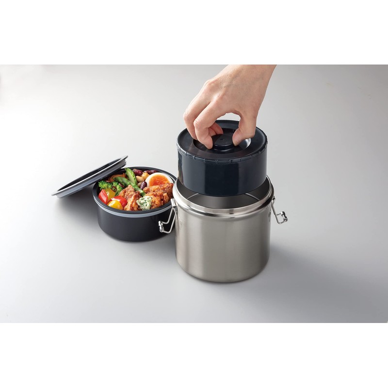 Skater STLB3DXAG-A Insulated Vacuum Stainless Steel Rice Bowl Lunch Box
