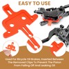 BaYiToo 10 Pcs Bicycle Disc Brake Pad Spacer, Hydraulic Brake