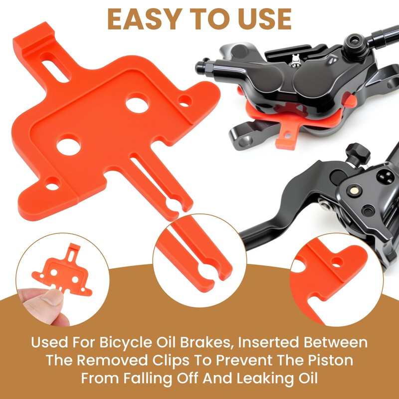 BaYiToo 10 Pcs Bicycle Disc Brake Pad Spacer, Hydraulic Brake