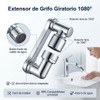 Aireador Extensor de Grifo Giratorio de 1080, Universal Extension de