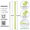8 Pcs Extra Wide Reusable Boba Straws with 1 Bag