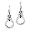 AeraVida Dainty Handcuff Charm in 925 Sterling Silver Dangle Drop