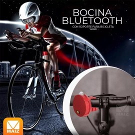 Maíz Mini Bocina Bluetooth Recargable Usb Soporte Moto Bicicleta