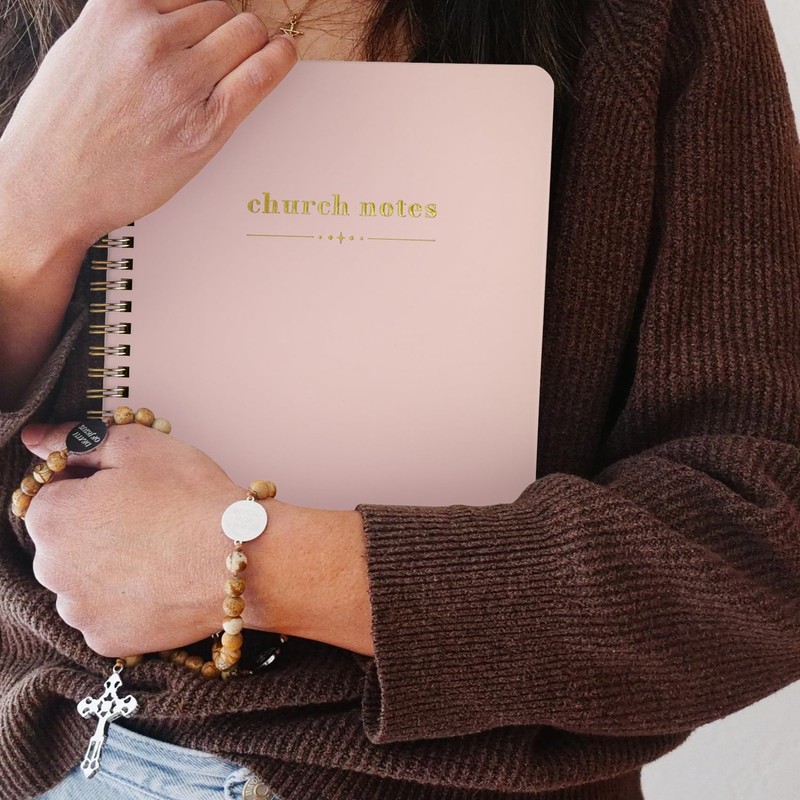 Fulloadris Church Notes Journal - Sermon Notes Notebook - Coated