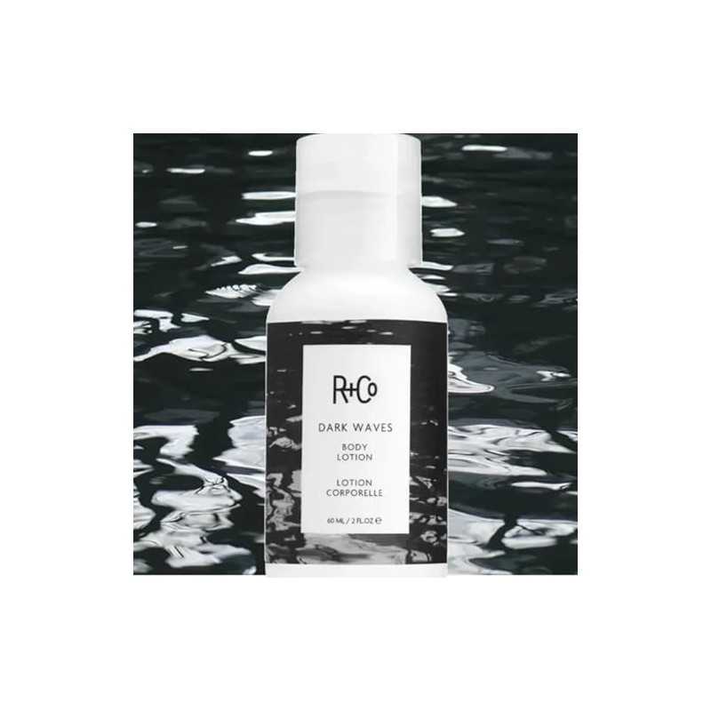 R+Co Dark Waves Body Lotion, 2 oz.