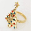 12Pcs Christmas Napkin Button Napkin Ring Napkin Ring Cloth Ring