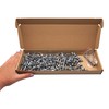 SKIR'CO (Pack of 100) Galvanized Roofing Screws 4.8 x 35mm