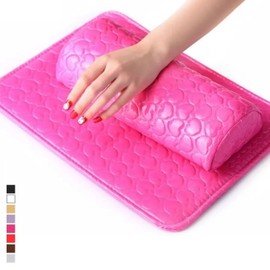 Kiming Nail Hand Pillow Wrist Rest Nail Cushion Nail Pad Silver W80417A / 키밍 네일 손베개 손목 받침대 네일쿠션 네일패드 실버W80417A