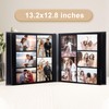 Self Adhesive Photo Album Black Pages Scrapbook Pictures Magnetic Photo