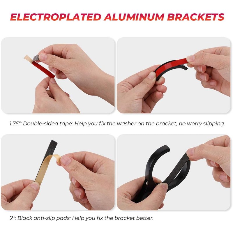 KEMIMOTO 17" UTV Rear View Center Mirror, UTV Race Mirror