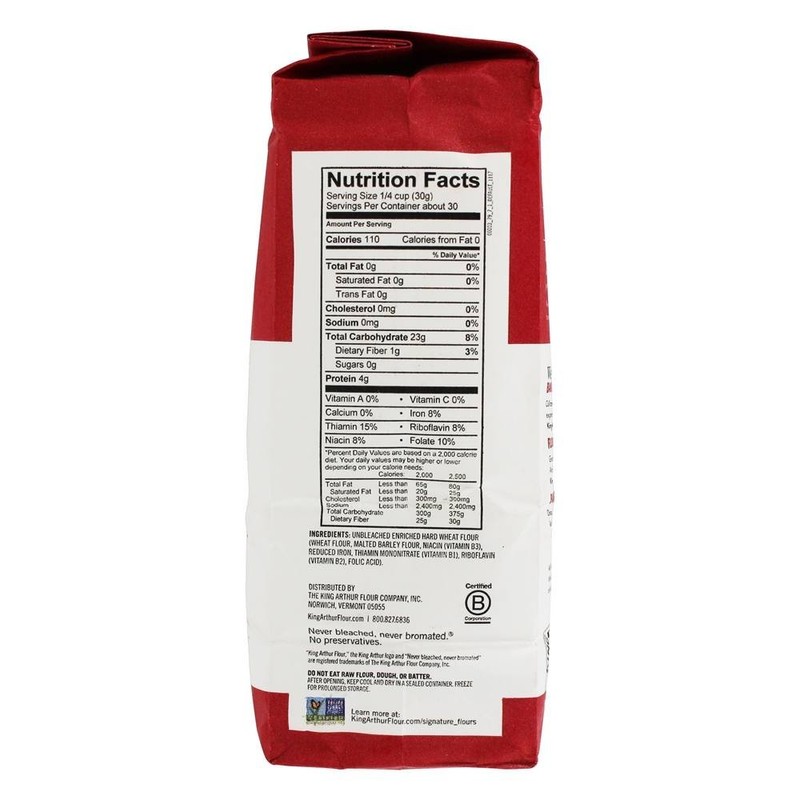KING ARTHUR FLOUR - ALL PURPOSE FLOUR 2 LB /