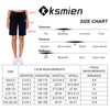 Ksmien Bermudas - Pantalones cortos largos de algodón de 10