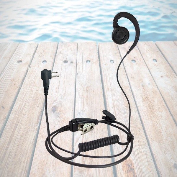 ProMaxPower PTT Swivel Earpiece w/ PTT Mic for Motorola CP110