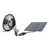 5W Solar Panel Powered Fan for Outdoor Cooling USB Solar